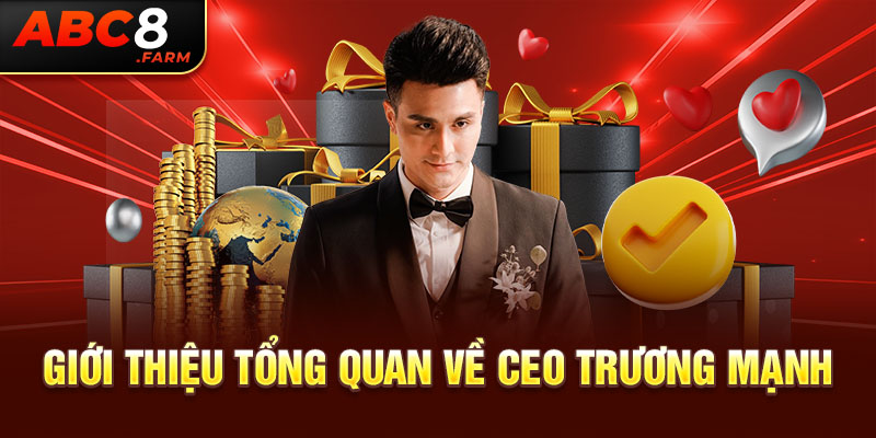 Giới thiệu tổng quan về CEO Trương Mạnh